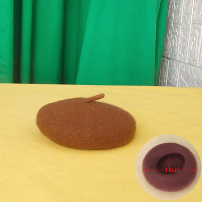 Filz Baret für Haustiere In 3 Farben – Modisches Accessoire für Hunde und Katzen