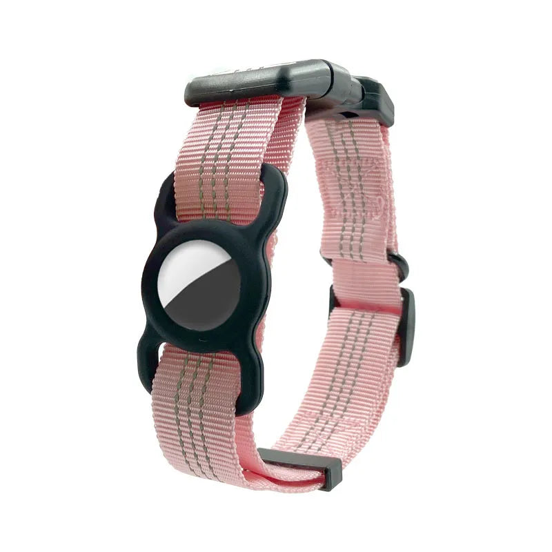 Verstellbares Hundehalsband mit Reflektorstreifen – In Verschiedenen Farben Erhältlich