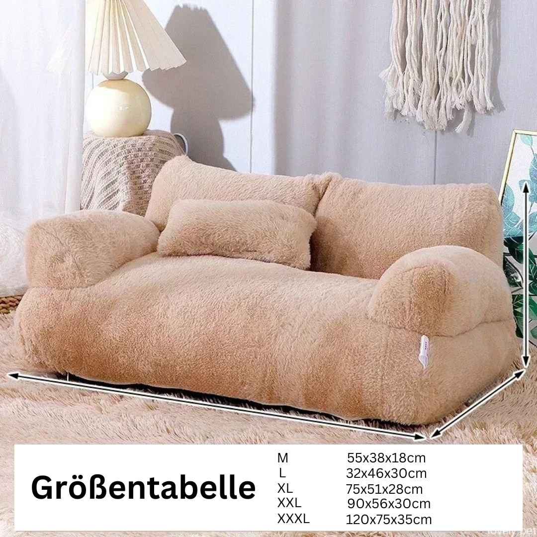 Samtweiches Hundebett