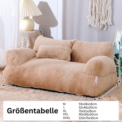 Samtweiches Hundebett