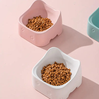Erhöhte Futterschale Für Katzen – Ergonomisches Und Rutschfestes Design