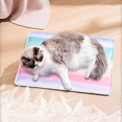 Regenbogen Chill-Matte für Haustiere