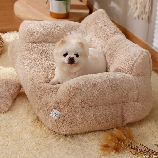 Samtweiches Hundebett