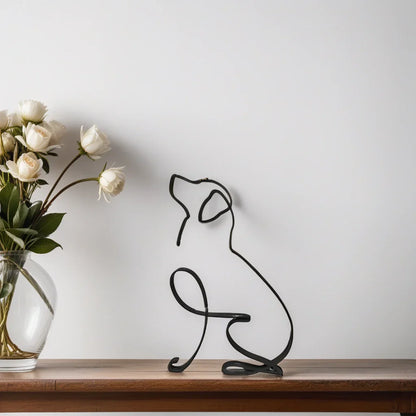 Dekorative Tierfiguren im Modernen Stil