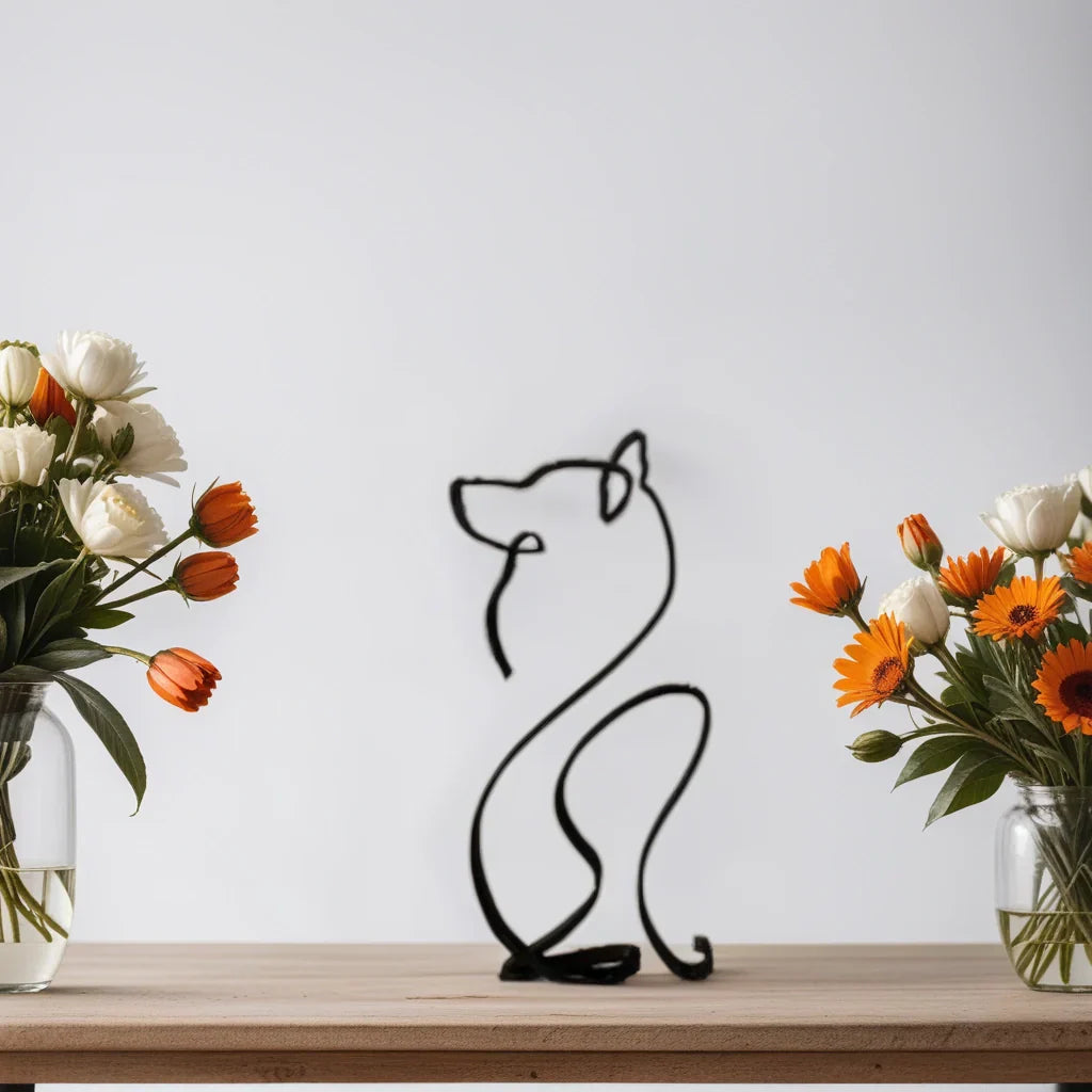 Dekorative Tierfiguren im Modernen Stil