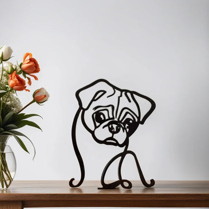 Dekorative Tierfiguren im Modernen Stil