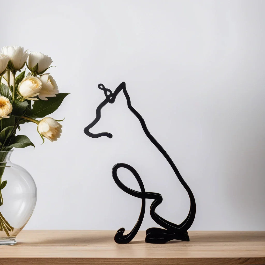 Dekorative Tierfiguren im Modernen Stil