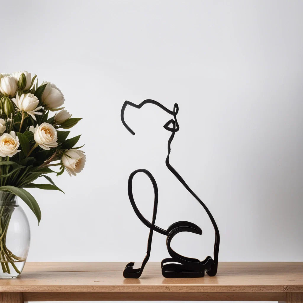 Dekorative Tierfiguren im Modernen Stil