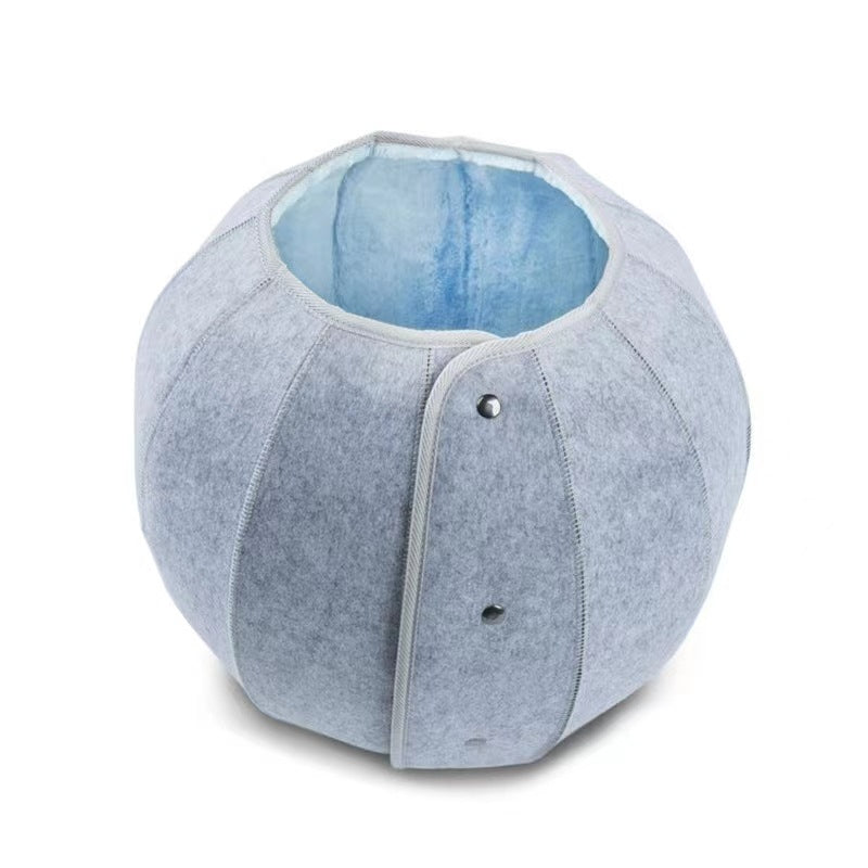 5-in-1 Katzenbett Mit Spielzeugtunnel