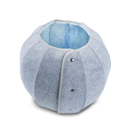 5-in-1 Katzenbett Mit Spielzeugtunnel