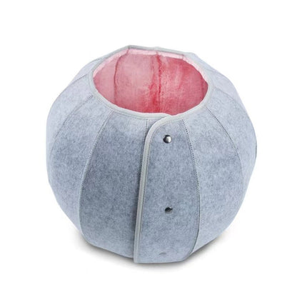 5-in-1 Katzenbett Mit Spielzeugtunnel