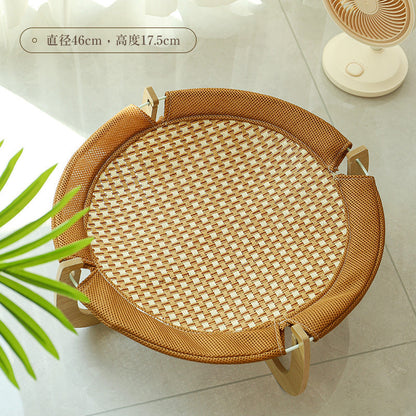 Rattan Katzen Hängematte mit Kühlfunktion