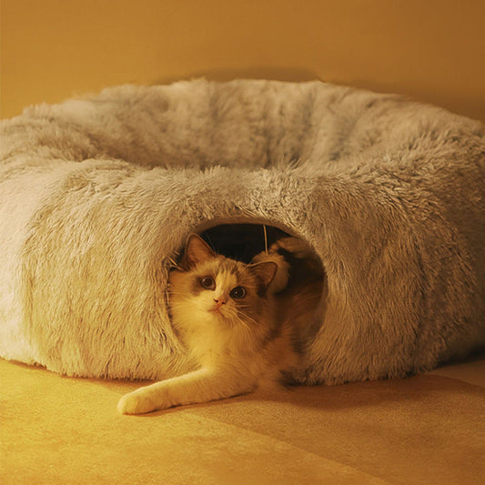 Katzen Kuscheltunnel Schlafbett