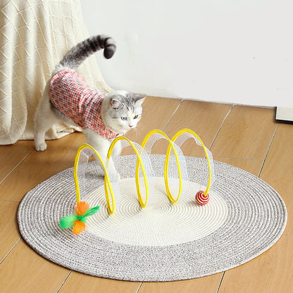 Spielspaß Katzenspirale – Interaktives Jagdspielzeug