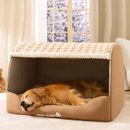 Kuscheliges Hundehaus Deluxe