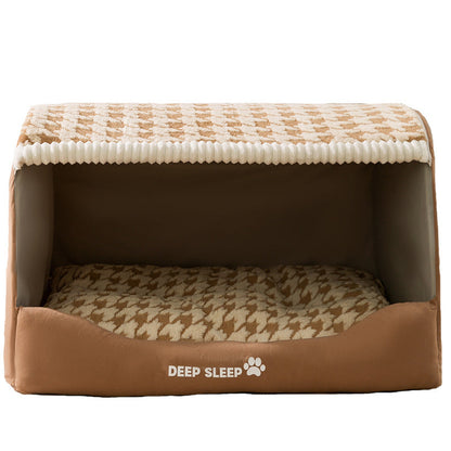Kuscheliges Hundehaus Deluxe