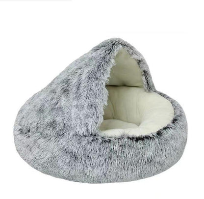 2in1 Hunde Schlafhöhle & Kuschelbett