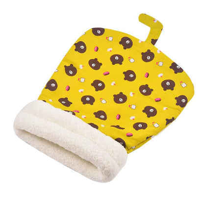 Fluffiges Schlafsack Bett Für Katzen