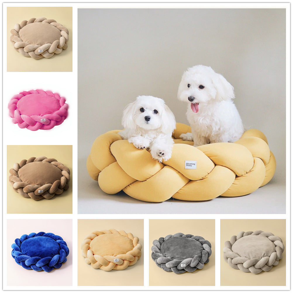 Geflochtenes Luxus-Hundebett