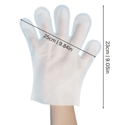 Handschuh Reinigungstücher für Haustiere