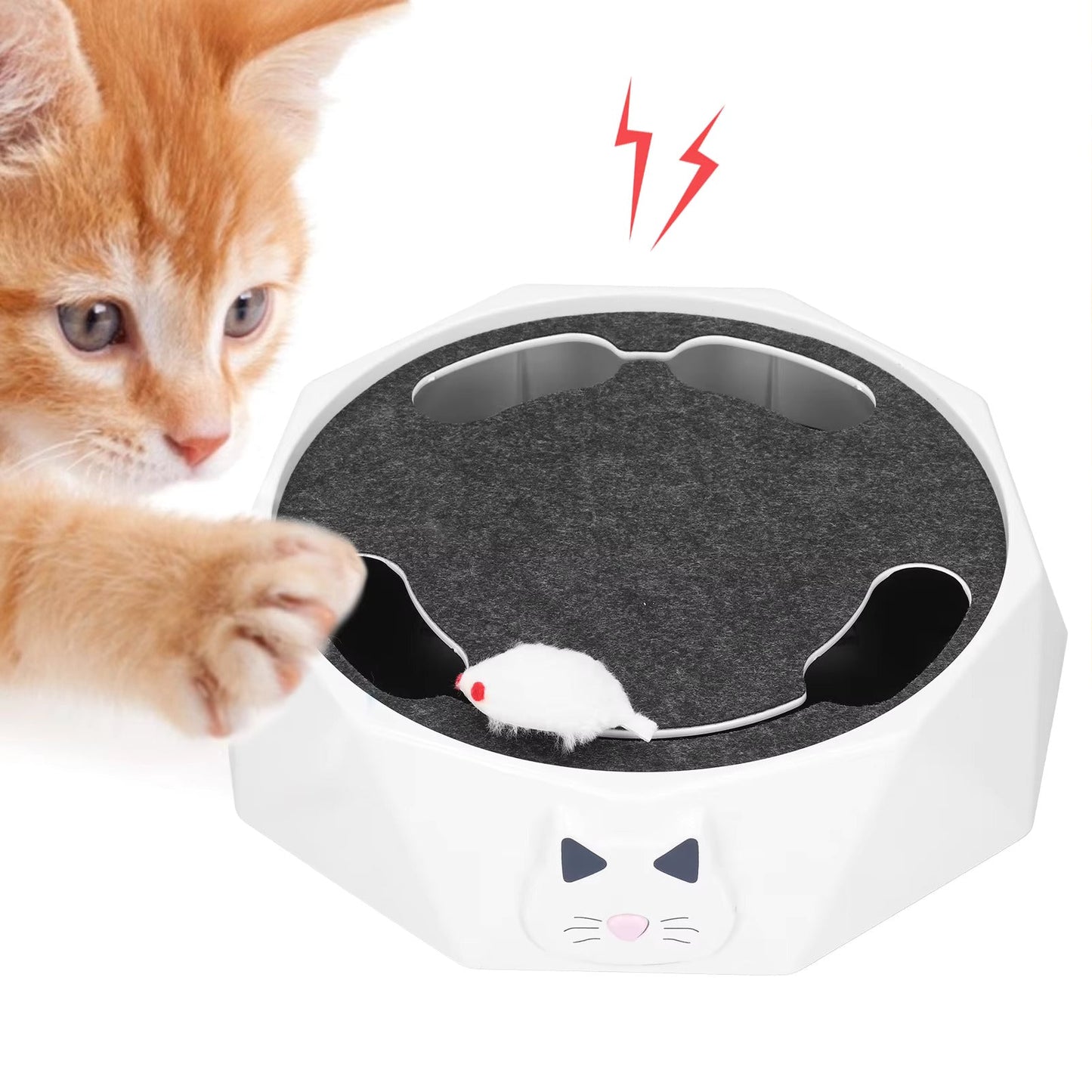 Bewegliche Maus Im Interaktiven Katzenspielzeug