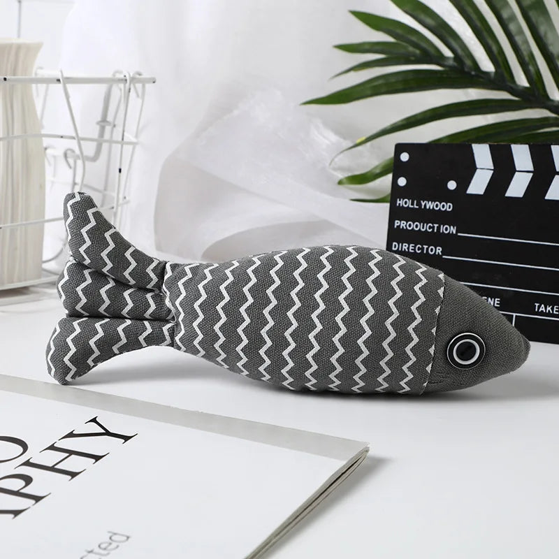 Katzenminze Fisch Kauspielzeug