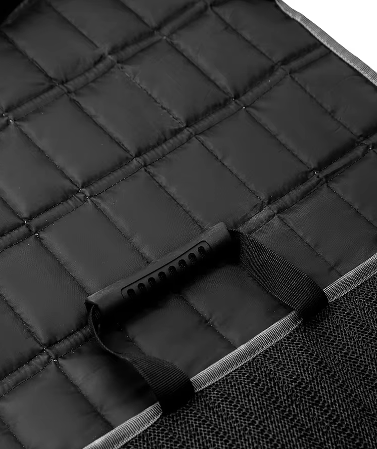 Wasserdichter Autositz Für Hunde – Rutschfeste Schutzmatte Mit Erhöhtem Rand  Sicherheitsgurt