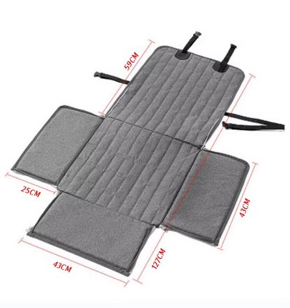 Wasserdichter Autositz Für Hunde – Rutschfeste Schutzmatte Mit Erhöhtem Rand  Sicherheitsgurt