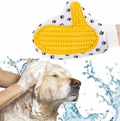 Haustierpflege-Handschuh für Hunde und Katzen – Massagehandschuh mit Weichen Noppen