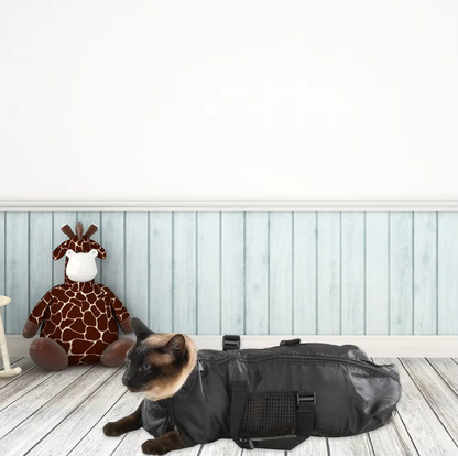 Katzenpflege-Tasche für Krallenschneiden und Pflege – Bequem und Sicher