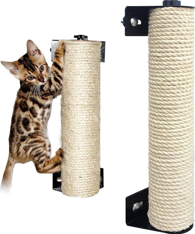Katzen Kratzrolle für Türrahmen – Wandmontierbar und Robust
