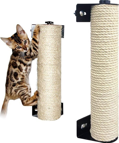 Katzen Kratzrolle für Türrahmen – Wandmontierbar und Robust