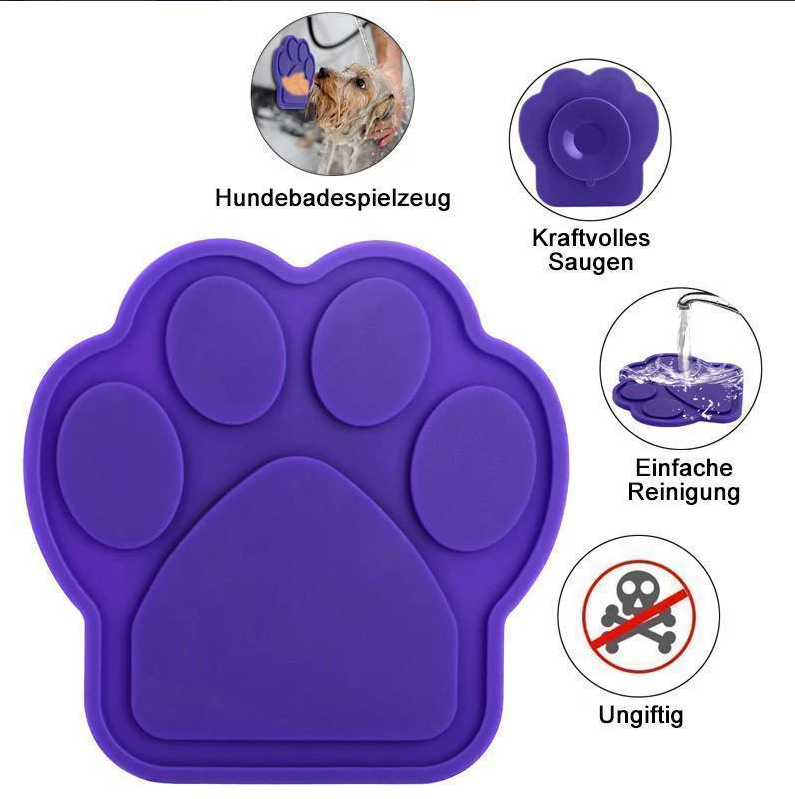 Leckmatte Für Hunde – Beruhigt Beim Baden Und Pflegen