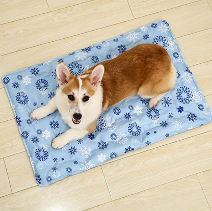 Kühlmatte Für Hunde Katzen – Selbstkühlende Haustiermatte Für Sommer Heisse Tage