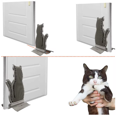 Katzenform Silikon Handtuchhalter mit Anti-Rutsch-Funktion
