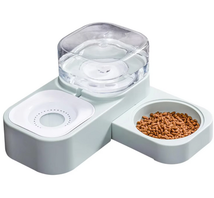 Futter- Und Wasserspender Für Haustiere Mit Tropfschutz