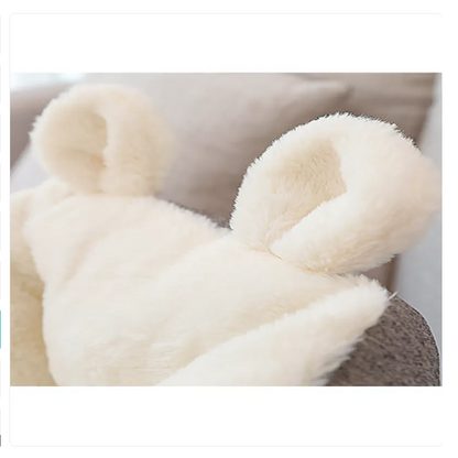 Kuscheliges Katzenbett mit Ohren-Design – Weich und Bequem für Katzen und Kleine Hunde