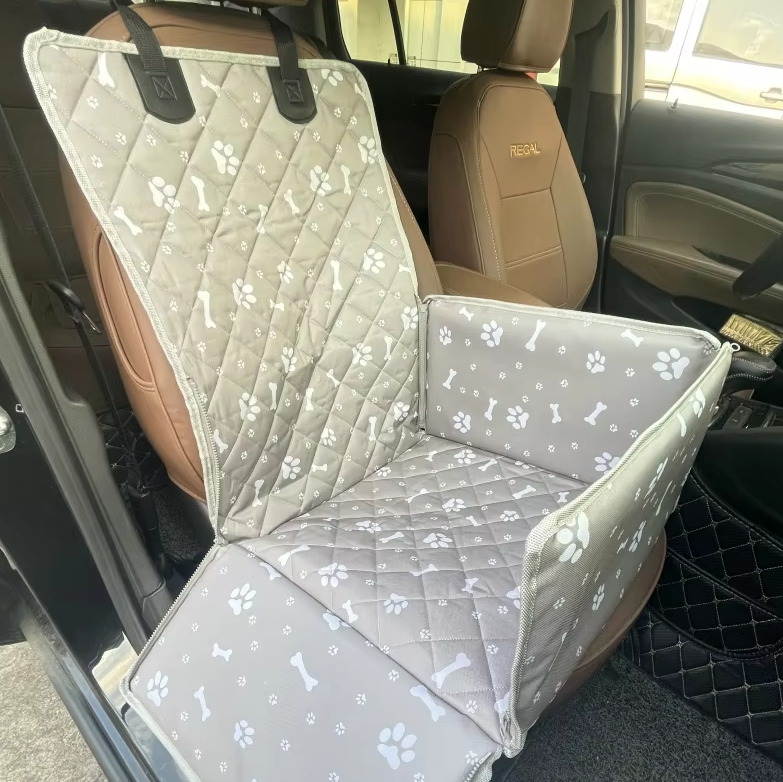 Wasserdichter Autositz Für Hunde – Rutschfeste Schutzmatte Mit Erhöhtem Rand  Sicherheitsgurt