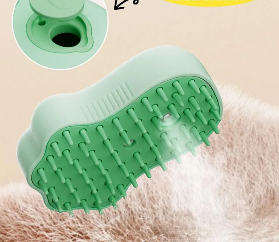 Elektrische Katzenbürste mit Massagefunktion für Sanfte Fellpflege