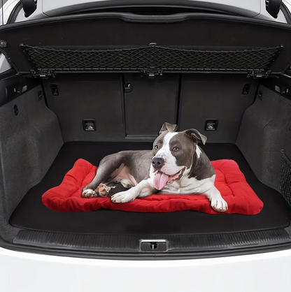 Reisekissen für Hunde – Weiches  Waschbares Hundebett für Auto Sofa Unterwegs
