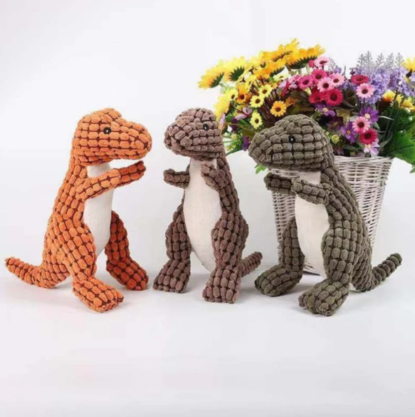 Kuschelweicher Dinosaurier für Haustiere (1+1 Gratis)