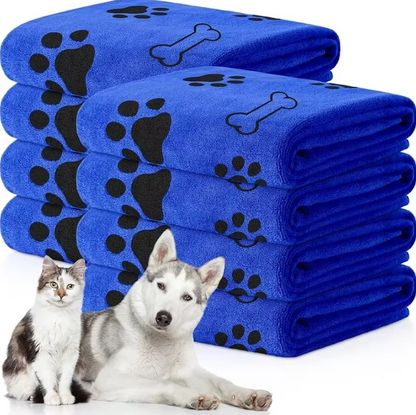 Superabsorbierendes Hundehandtuch – Weiches  Schnell Trocknendes Mikrofaser-Handtuch Für Hunde  Katzen
