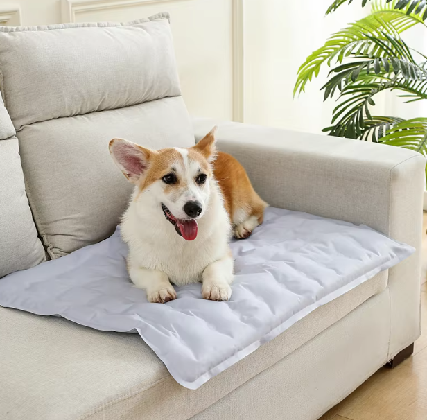Kühlmatte Für Hunde Katzen – Selbstkühlende Haustiermatte Für Sommer Heisse Tage