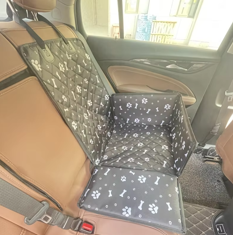 Wasserdichter Autositz Für Hunde – Rutschfeste Schutzmatte Mit Erhöhtem Rand  Sicherheitsgurt