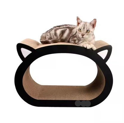 Katzen-kratzmöbel Mit Liegefläche – Stilvolle Kratzbank Schlafplatz In Einem
