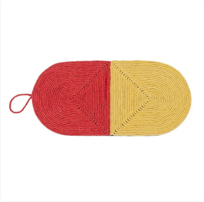 Katzenkratzmatte Im Fisch-Design – Sisal-Spielzeug für Katzen zur Krallenpflege