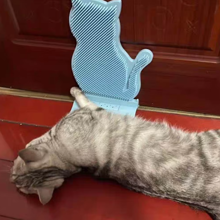 Katzenform Silikon Handtuchhalter mit Anti-Rutsch-Funktion