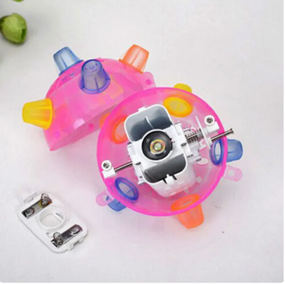 Blinkender Spielball für Haustiere Mit Lichteffekt und Soundfunktion