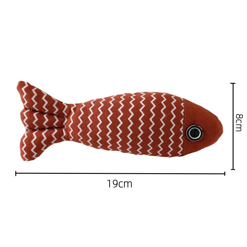 Katzenminze Fisch Kauspielzeug