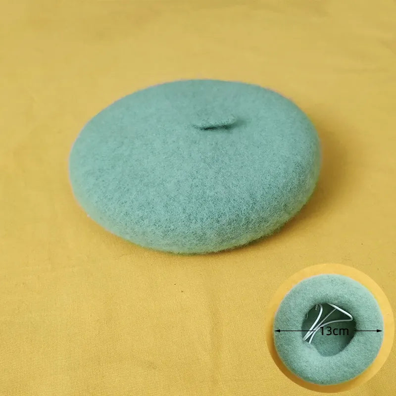 Filz Baret für Haustiere In 3 Farben – Modisches Accessoire für Hunde und Katzen